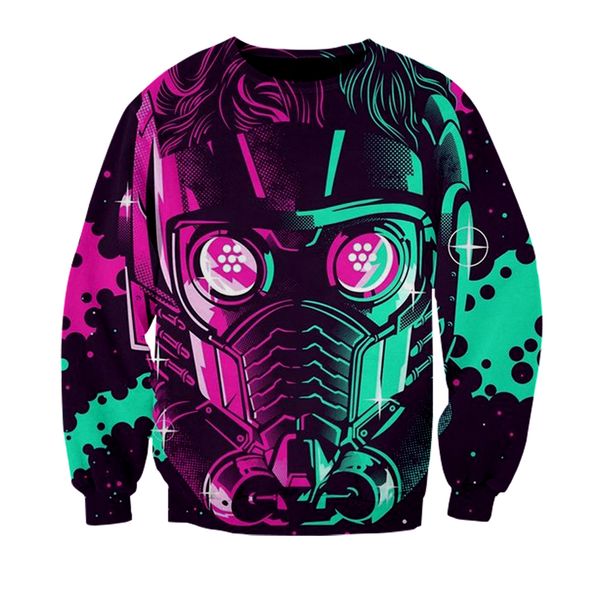 

new мужская толстовка 3d print movies harajuku streetwear аниме с капюшоном весна подростки одежда топы фитнес спортивная одежда, Black