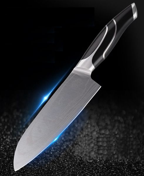 

gmt03 6,5 дюймовый кухонный нож лазерная кузница дамаск текстура японская кухня мясорубка острый кухонный нож кухонный нож цвет деревянной р