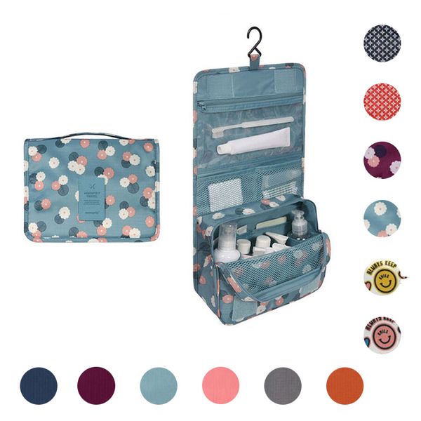 

мода путешествия косметический организатор портативный водонепроницаемый макияж сумка мужская женщины многофункциональный висит туалетные су