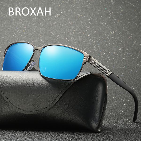 

retro square polarized sunglasses men 2019 pilot driving sun glasses vintage metal eyeglasses uv400 gafas de sol de los hombres, White;black