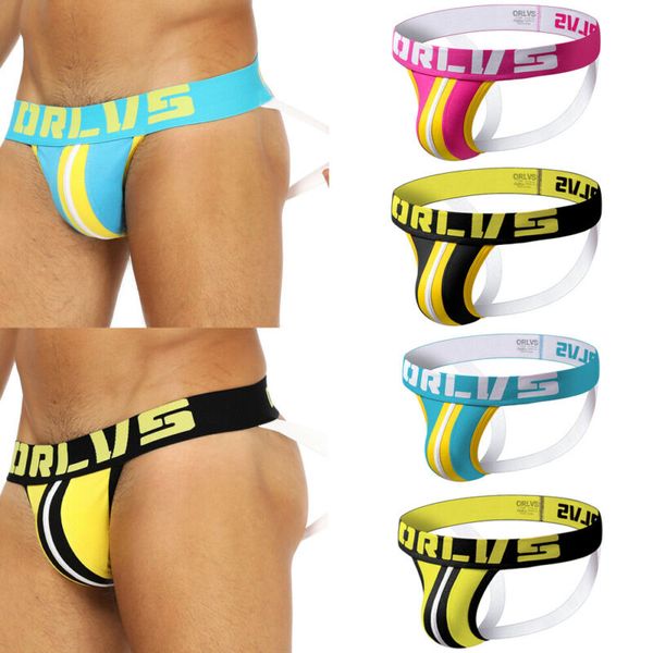 

мужские трусы jock strap дышащий нижнее белье backless бандаж underpant thong черный синий розовый желтый, Black;white