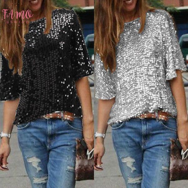 

2020 new arrival fashion ladies elegant silk blouses skew collar half sleeve casual shirts casual slim brand, White