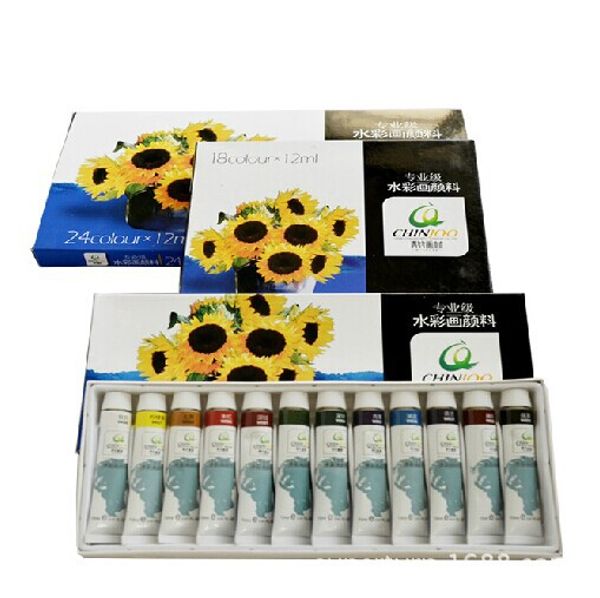 

watercolor pigment 12ml 24/18/12 color pigment professional level watercolor paint painting paints artlam