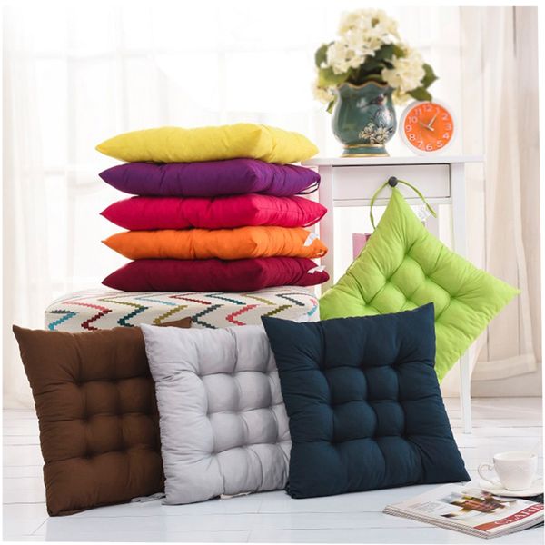 Soft Home Office Square Pearl Cotton Cushion Comfortable Sitting