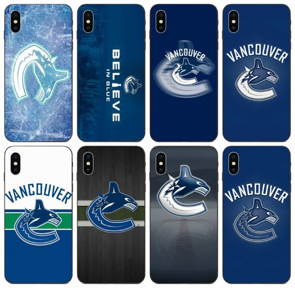 

tongtrade] vancouver canucks logo case for apple iphone 11 pro max xs 8s 7s 6s 5s galaxy s10 a5 huawei p30 p10 y6 pro htc one e9 1pcs case