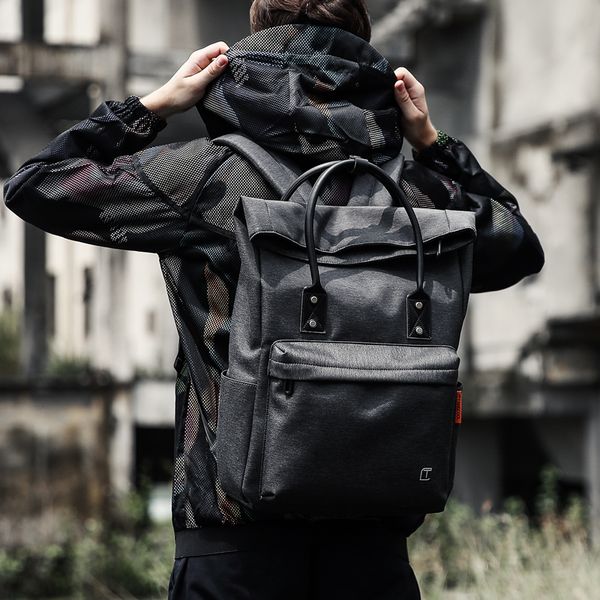 

корейский стиль мужчины женщины рюкзак для 15,6" ноутбука большой емкости usb зарядки водонепроницаемый мужской рюкзак для девочки feminina