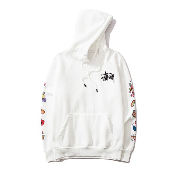 

stussys модельер мужчины свитер люксовый бренд повседневный свитер новая продажи wild комфортная top классический tide brand сшитое топ приб, White;black