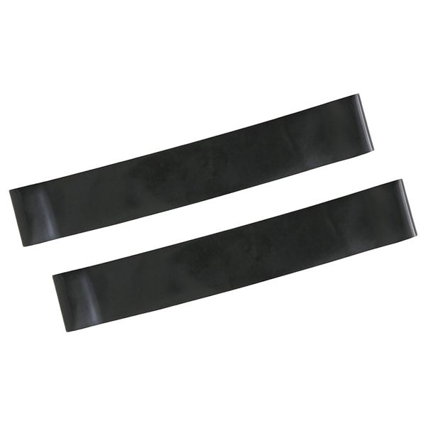 

2 level resistance exercise loop bands home gym fitness natural latex black