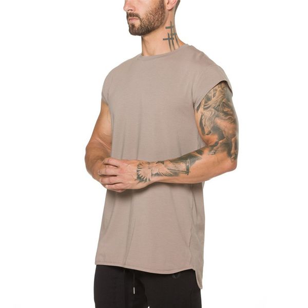 

2019 summer men short sleeve t shirt cotton gym sport running fitness workout training male casual fashion brand tees, Black;blue
