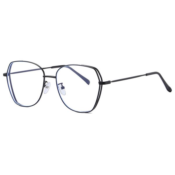 

blue light blocking glasses women men computer eyeglasses fashion retro frames can customize myopia reading prescription lens n5, White;black