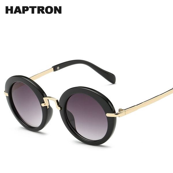 

haptron round cute kids sunglasses brand boys girls sun glasses baby vintage children glasses ga, White;black