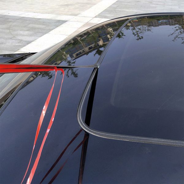 

14mm/19mm car window sealant rubber stickers sunroof triangular window sealed strips seal trim car front rear windshield sticker