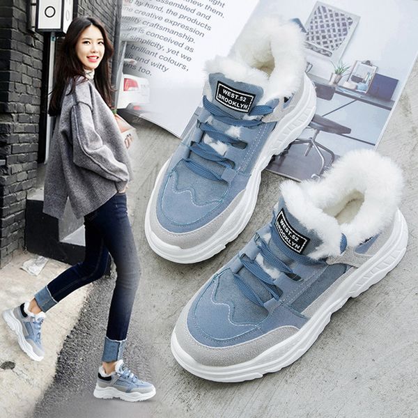 

2019 autumn sport shoe women platform shoes running shoes for female sneakers comfort women's cotton