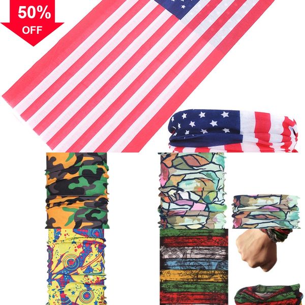 

9wm26 magic scarf seamless sports running neck gaiter headwear hiking sunblock face cover summer outdoor cycling multifunctional