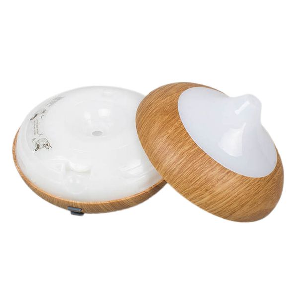 

light/dark woodgrain ultrasonic ion humidifier aroma air essential oil diffuser ultrasonic purifier mist maker