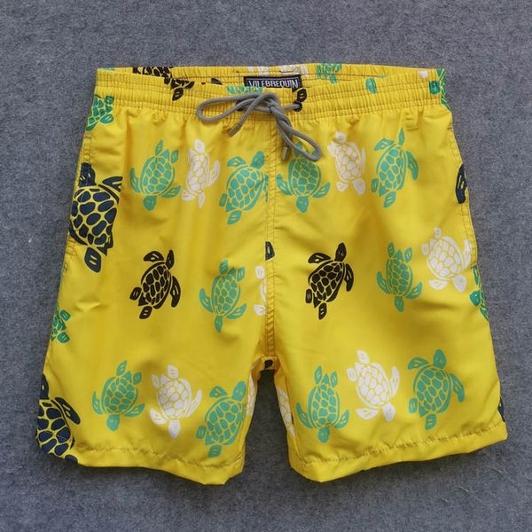 

Designer Mens Summer Beach Shorts Board Shorts Sea turtle printed Surf Life Swimwear Quick dry beach pants 6 Color M-2XL #1