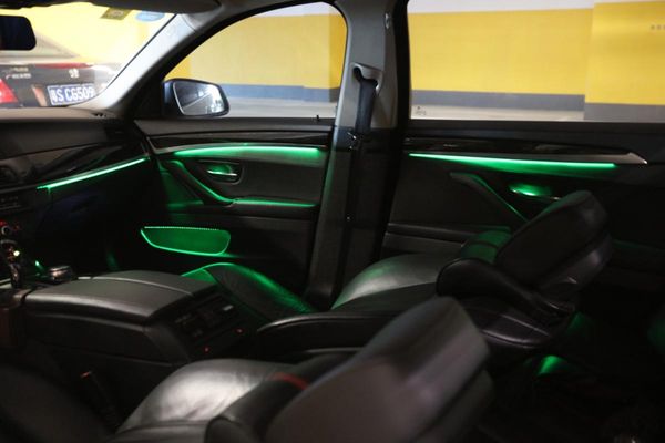 

for 5 series f10 f11 f18 2010-2020 9-color automatic conversion car neon interior door ambient light decorative lighting