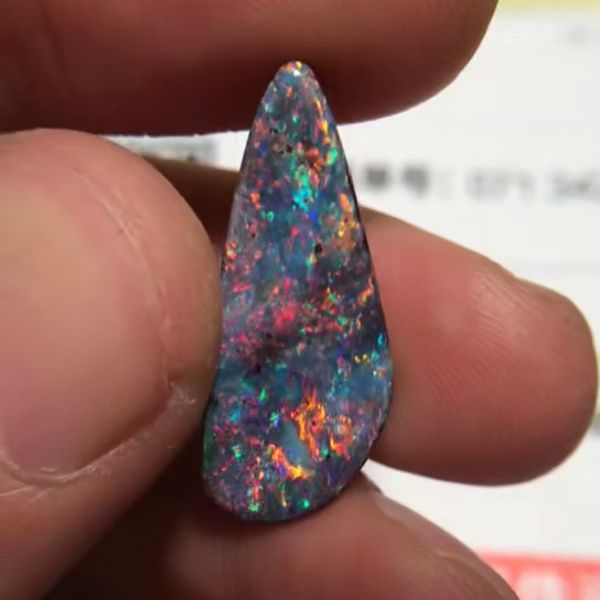 

natural opal 7.935ct australia origin irregular matrix opals loose gemstones opals loose stones gems jewelry making, Black
