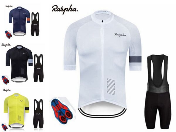 

rapha 2020 summer cycling jersey short pants set breathable cycling clothing mtb ropa ciclismo sports suit cycling jersey, Black;red