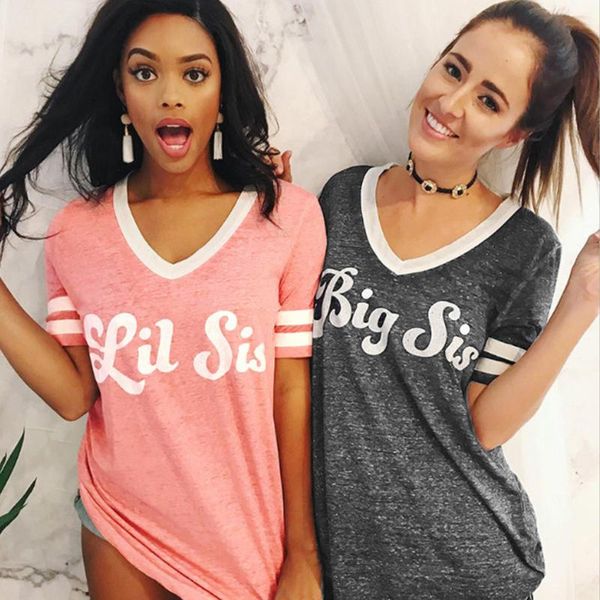 

women friend t shirt short sleeve letters print summer casual loose v-neck t-shirt fashion tshirt tee shirt femme, White