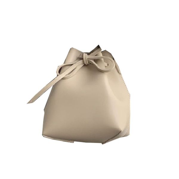 

women pu leather shoulder bag drawstring tote ladies crossbody purse satchel