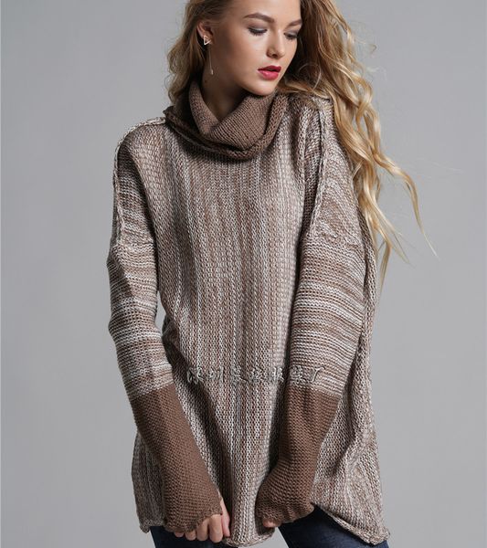 

design sweaters - autumn/winter 2019 fashion for women with long sleeves and high necks size s-xl, White;black