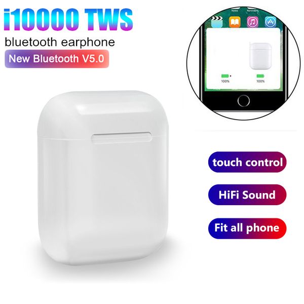 

i1000 tws-вкладыши smart sensor беспроводные наушники звук наушники всплывал bluetooth 5.0 наушники
