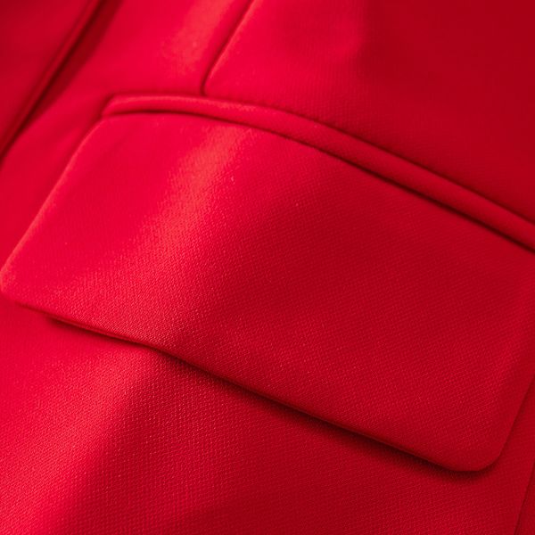 

ni inflooring 19 autumn women's dress supply of goods double breasted slim fit elegant commuting ol red suit 980101, Black;white