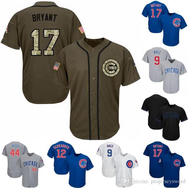 

Chicago Jersey 9 Javier Baez 5 Albert Almora Jr. 12 Kyle Schwarber 18 Ben Zobrist 22 Jason Heyward 40 Willson Contreras Cubs Baseball Jersey