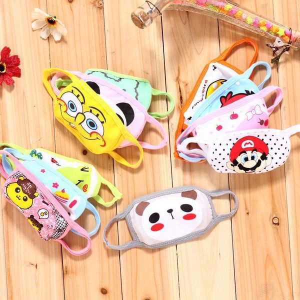 

kids face mask cubrebocas tapabocas cloth face masks cute dust masks orange mask cartoon warm pure cotton double dust mask newclipper barrs, Black