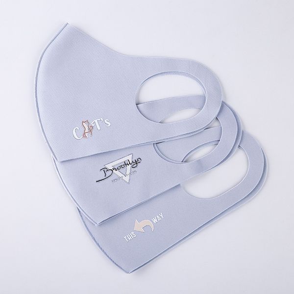 

spring and summer creative ice silk cotton ear-hanging mask star the same washable breathable mask for men and women thickened sunscreen dus