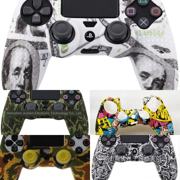 

7398u gamepad stock housing case w buttons kit for ps4 handle cover shell in controller