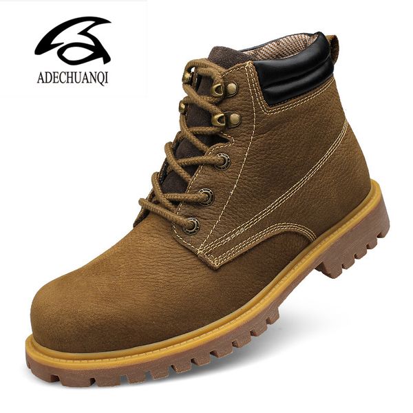 

men's snow boots autumn winter fashion men boots men comfortable warm plus size fur men's big size48, Black