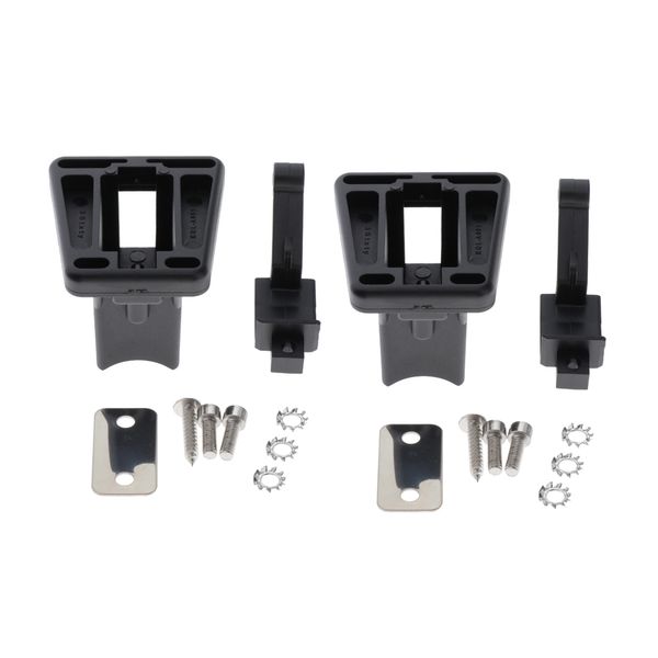

2x folding bike front carrier block bracket adapter cage mount for brompton