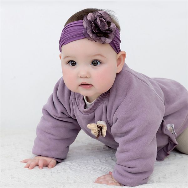 

6 colors baby girls super soft knot nylon headband hair accessories for girls hair clips accessories wholesale dhl fj01, Slivery;white