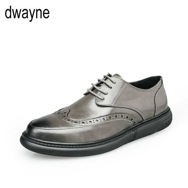 

new fashion men business formal dress casual flats shoes men wedding shoes leather oxfords round toe jkm9, Black