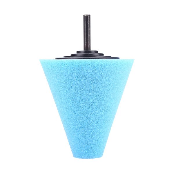 

new cone metal polishing sponge pad car tire tyre wheel hub care maintenance tool