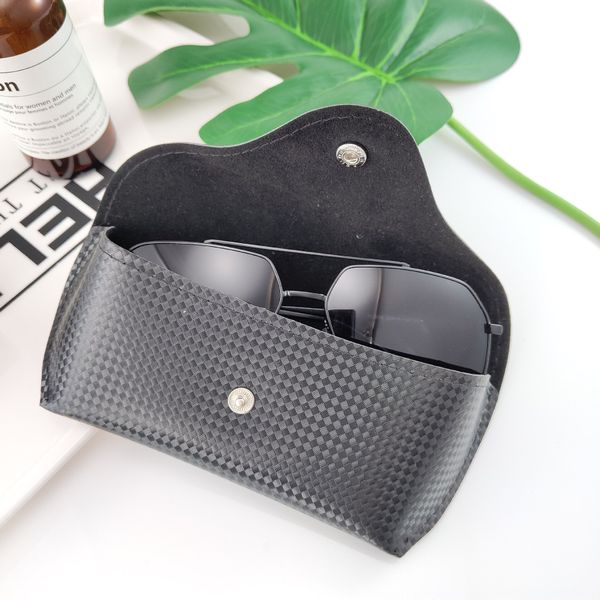 

leather case case men's and women's glasses box hipster simplified fashion glasses box