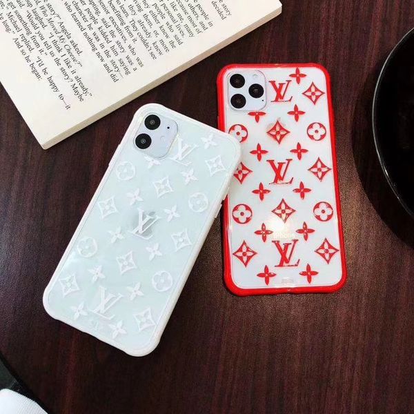 

роскошный телефон чехол для крышки iphone x xr xs max tpu + pc 3d печать прозрачного телефона для iphone 7 8 plus a06