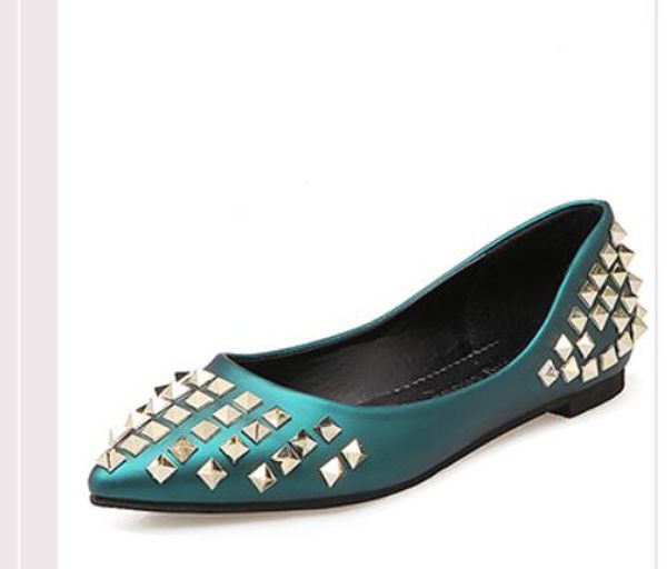 

2019 women's shoes in spring and autumn with new style flat bottom pointed end @1003, Black