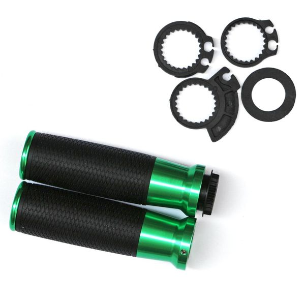 

7/8'' 22mm universal fit motorcycle cnc aluminum alloy handlebar hand grips