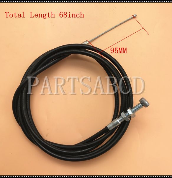 

68 inch long throttle cable chinese 90cc go kart buggy