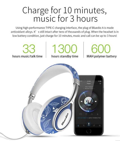 

good sellinga2 graffiti bluetooth wireless headset for cell phones headphones with mic headphones for cell phones and computers good quality