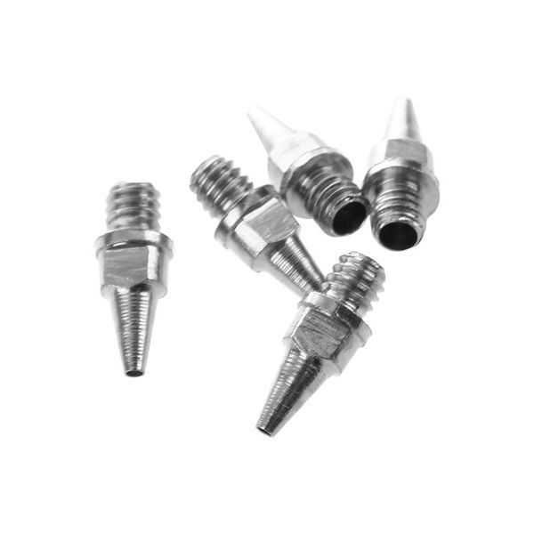 

gtbl 5 pcs stainless steel 0.5 mm nozzles replacement for airbrush