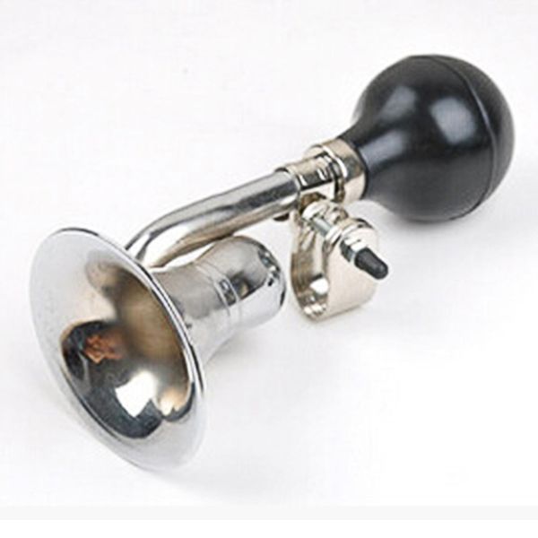 

1xmetal air horn bicycle cycling bike squeeze rubber bulb bugle hooter horn bell bike horns
