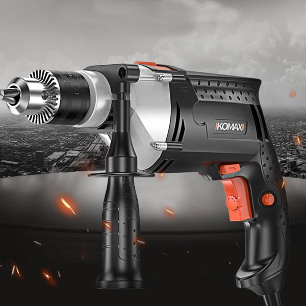 

710w electric drill hammer drill impact multi-function adjustable speed woodworking power tool