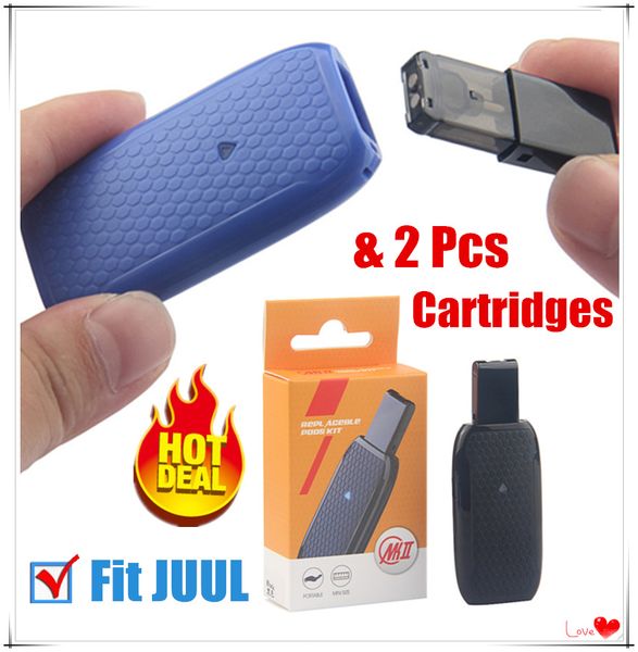 

аутентичные новый портативный mk ii бобы kit 2 густое масло пустые картриджи 350mah аккумулятор для vapor юул испаритель pk coco курение одн