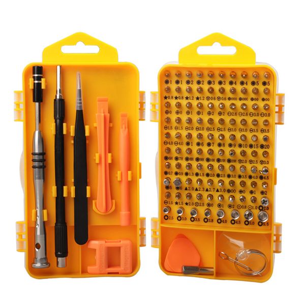 

110 sets of precision screwdriver set watch clock mobile phone disassembly repair tool kit screwdriver multi-function combinatio