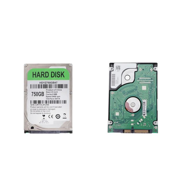 

2pcs 750gb 2.5 '' mechanical hard disk hdd sata 8m - internal hard drive