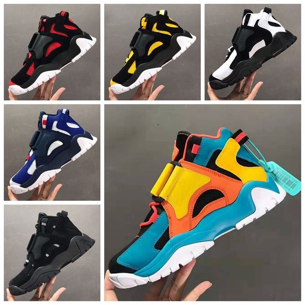 

2020 barrage mid qs scottie pippen basketball shoes hyper grape purple raptors uptempo black white yellow mens designer sneakers zapatos